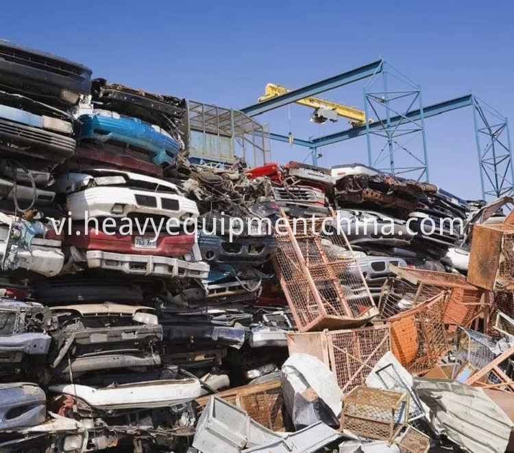 Máy nghiền kim loại phế liệu nhỏ để bán Mini Scrap Metal Crusher For Sale